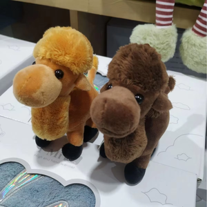 Llavero de peluche de camello de dibujos animados creativo, juguete de peluche para máquina de garras, adorno colgante premium, venta al por mayor - Product Image 3