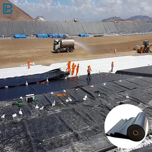 Géomembrane HDPE durable de 1.5 à 2mm pour étangs à poissons Revêtement d'étang Revêtement de <span class=keywords><strong>piscine</strong></span> Membrane d'aménagement paysager de jardin Barrage renforcé fabriqué - Product Image 4