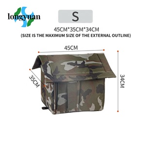 Faltbares Haustier Hundehütte Indoor Winter Warme Katze Hund Streunende Tiere Zelt Katzen haus Tierheim Wasserdichtes Katzen bett im Freien - Product Image 6