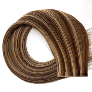 Nouveauté 2025, double trame, peut être coupée, trame Genius Butterfly, trame Genius Hair, extensions <span class=keywords><strong>de</strong></span> <span class=keywords><strong>cheveux</strong></span> humains européens, trame Butterfly - Product Image 5