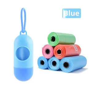 Kit de Limpieza para Perros Clásico y Ecológico 3 en 1: Recogedor de Excrementos Portátil de Plástico + Dispensador de Bolsas para Excrementos + Dispensador de Pastillas para Montar en la Correa - Product Image 5