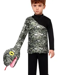 Halloween python costume kindergarten animal role-play performance costume children's onesie costume