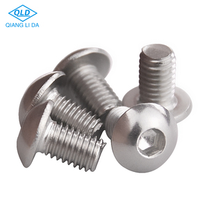 Fastener nhà sản xuất ISO 7380 <span class=keywords><strong>Metric</strong></span> vòng đầu passivated/Đồng bằng thép không gỉ lớp A2/A4 QLD <span class=keywords><strong>cap</strong></span> vít - Product Image 1