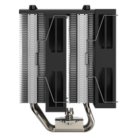 COOLLEO A60 V2 ARGB Tour de refroidissement CPU à six caloducs avec roulement fluide en cuivre et aluminium pour LGA1700/1200/115X/1851 AM4/5 TDP Boîtier d'ordinateur