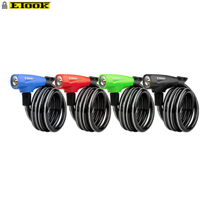 Verrou de vélo ETOOK avec système de fixation pratique, verrou de vélo à boucle, clé de verrouillage - Product Image 5