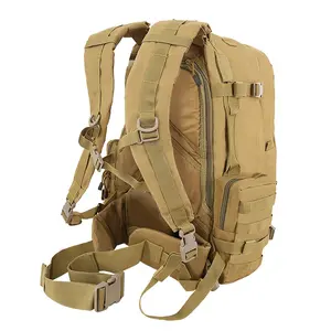 Double Safe Outdoor Camping Multifunctional Waterproof Tactical Backpack Bug Out Bag For Unisex