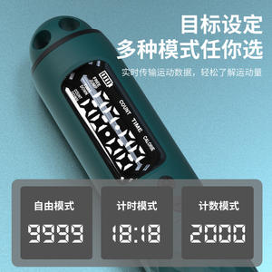 เชือกกระโดดอัจฉริยะ Moyue พร้อมจอแสดงผล LED สำหรับฟิตเนสและการปรับรูปร่าง อุปกรณ์ออกกำลังกายสำหรับผู้ใหญ่ทุกเพศ - Product Image 3