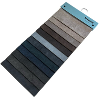 Sinovel 2026 Fournisseur Professionnel Décoration Intérieure Tissu en Similicuir Technique Effet Daim 100% Polyester 160gsm 400gsm pour Canapé