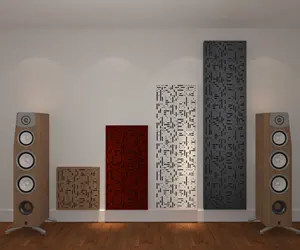 Eco-friendly Sound Diffuser Panels For Audio Hi-Fi Home Cinema Theater