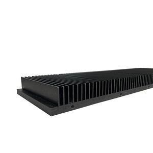 Guangdong Factory High Precision CNC <strong>Parts</strong> Custom Aluminum Alloys Extruded <strong>Heat</strong> Sinks Black Oxidation Wire EDM Stainless Steel - Product Image 1