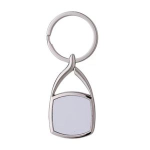 Manufacture Sublimation Keyrings <b>Customized</b> Blank Metal Heart Transfer Printing Keyholder DIY <b>Keychains</b> - Product Image 5