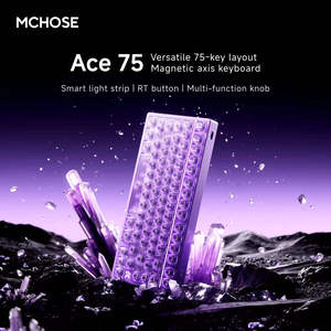Teclado Mecánico para Juegos Mchose Ace75 <span class=keywords><strong>HE</strong></span> con Interruptor Magnético de Respuesta Rápida, 75%, con Cable, para PC Gamer - Product Image 3