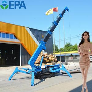 เครนแมงมุม3ตันเครนตีนตะขาบแมงมุม5ตัน8ตันสำหรับใช้ในการก่อสร้าง - Product Image 4