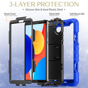 Funda de silicona resistente a prueba de golpes para tableta para <span class=keywords><strong>Xiaomi</strong></span> Redmi <span class=keywords><strong>Pad</strong></span> SE <span class=keywords><strong>4G</strong></span> 8,7 pulgadas contraportada incorporada en soporte - Product Image 5