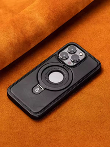 เคสโทรศัพท์หนังระบบแม่เหล็กสุดหรูสำหรับ <span class=keywords><strong>iPhone</strong></span> 15 <span class=keywords><strong>12</strong></span> <span class=keywords><strong>Pro</strong></span> <span class=keywords><strong>Max</strong></span>, เคสป้องกัน360ที่จับแบบห่วงสไตล์ธุรกิจใหม่มีคุณสมบัติกันกระแทก - Product Image 3