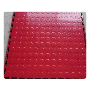 กระเบื้องปูพื้นโรงรถ PVC อเนกประสงค์ หนา 6 มม. สีเทา ดำ น้ำเงิน เขียว เหลือง แดง พื้นไวนิลสำหรับรถยนต์ - Product Image 2