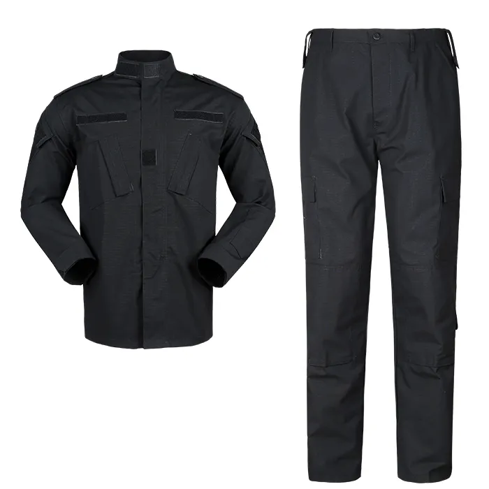 Black jacket pants men's outdoor training uniform suit sale cheapest