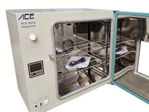 Four de séchage de laboratoire de paillasse à soufflerie, chauffage électrique, température constante - Product Image 2