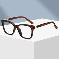 Finewell 60031 Vente en gros Nouvelles lunettes pour hommes TR9 Lunettes optiques bloquant la lumière bleue Cadre carré Design Lunettes Logo personnalisé