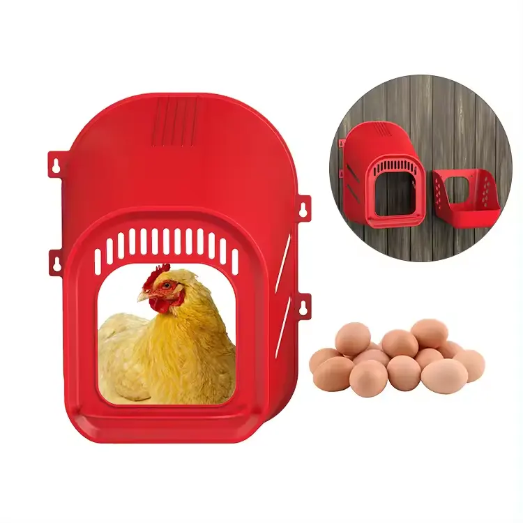 Harga pabrik WEIQIAN kandang ayam untuk ayam petelur luar ruangan ukuran besar sangkar ayam plastik