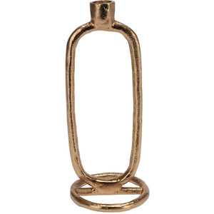 Porte-bougie en or de 24 cm - Product Image 1