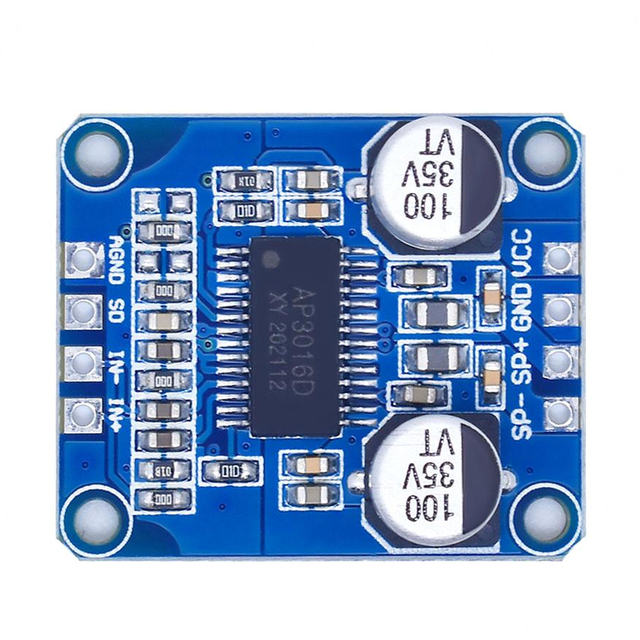 DC 8V-24V High Power Digital Amplifier Module Mono Class D 4-8ohm for 30W-300W speaker Audio power amplifier board