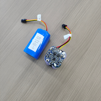 Pack de batteries Li-ion personnalisé par le fournisseur, 7,4 V avec BMS 2S1P 2S2P 2S3P, OEM/ODM, pack de batteries au lithium rechargeables 18650 pour la maison intelligente