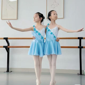 Gonna Corta da <span class=keywords><strong>Bambina</strong></span> per Spettacoli di <span class=keywords><strong>Danza</strong></span> Classica, Tema Angelo Cupido, in Poliestere - Product Image 1