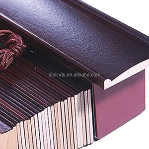 Persianas venecianas clásicas de tilo de 50mm, decoración para el hogar, persianas venecianas de madera, venta al por mayor de fábrica - Product Image 2