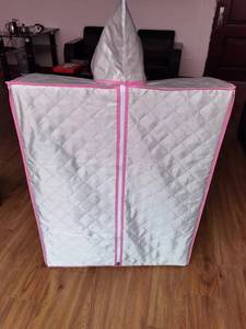 Tienda de vapor portátil para SALA DE Sauna con sombrero, olla de vapor de 2,0 L, baño adelgazante, Spa, soporte de Metal de acero inoxidable fuerte, nuevo modelo Popular - Product Image 2