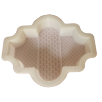 Moule décoratif de panneau de mur de carrelage de mosaïque de moulage de pierre de pavé de gypse 3d pour le carreau de mur