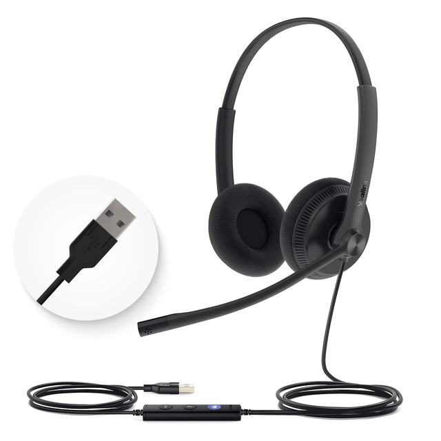 Wholesale Wired Oem Pc Noise Cancelling Mobile Call Center Headset Headphone with Mic