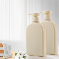 Bouteille étanche carrée en plastique HDPE de 300ml pour liquide de lessive Protection privée pour sous-vêtements Emballage de savon liquide 1L Shampooing