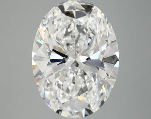 พลอยเพชรสังเคราะห์ทรงวงรี5กะรัตได้รับการรับรองจากผู้ผลิตระดับมืออาชีพ - Product Image 1