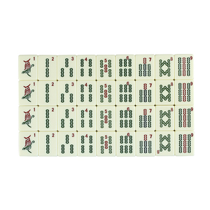 Ensemble de <span class=keywords><strong>Mahjong</strong></span> contenant 166 cartes boîte en bois 141 puces vent maison et dés Américain ensemble de <span class=keywords><strong>Mahjong</strong></span> - Product Image 4