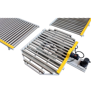 Nhiệm vụ nặng nề cơ giới chuyển <span class=keywords><strong>Pallet</strong></span> quay bàn xoay Hệ thống băng tải - Product Image 1