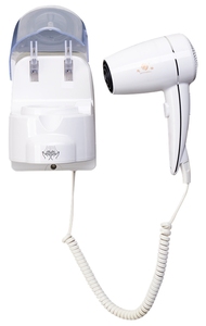 Offre spéciale Sèche-cheveux mural étanche pour salle de bain d'hôtel 2 en 1 Sèche-cheveux professionnel à main - Product Image 4