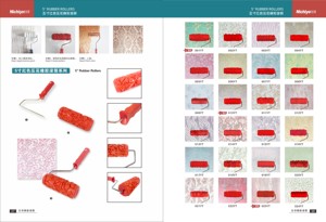 ลูกกลิ้งเพ้นท์ลายไม้สำหรับทาสีผนังแบบ DIY - Product Image 3