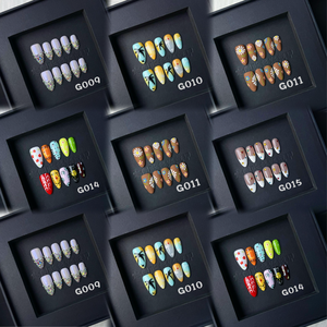 <span class=keywords><strong>Uñas</strong></span> acrílicas de flor de almendra 3D de diseñador hechas a mano, <span class=keywords><strong>uñas</strong></span> de prensa cuadradas <span class=keywords><strong>cortas</strong></span> de estilo francés, 10 Uds., <span class=keywords><strong>Uñas</strong></span> postizas al por mayor - Product Image 5