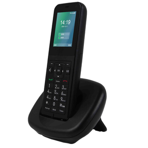 Téléphone sans fil professionnel compact 2 lignes SIP Bande simple ou double WiFi Téléphone <span class=keywords><strong>VoIP</strong></span> <span class=keywords><strong>portable</strong></span> sans fil avec base de charge - Product Image 3