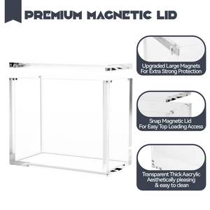 Boîte de présentation Pokémon personnalisée, best-seller, neuve, en acrylique transparent ultra-épais, boîte de présentation PKMN améliorée - Product Image 3