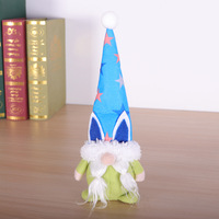 Dekorasi Paskah Terlaris Boneka Tanpa Wajah Kreatif Ornamen Kurcaci Berdiri Mainan Gnome Kelinci Warna-warni untuk Dekorasi Rumah Festival