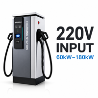 Station de recharge rapide pour véhicules électriques HAIDIRA, basse tension 220V DC, double connecteur