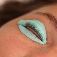 Tiges de permanente de cils sans colle de couleur rose, Kit de levage de cils en Silicone S M1 M2 L, tampons de taille L, outils de levage de cils, étiquette privée