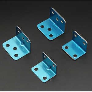 Supports d'angle en acier inoxydable 304 laminé à froid en forme de L pour étagères, quincaillerie de meubles à angle droit, durables et chromés - Product Image 2