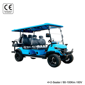 Nouveau modèle <span class=keywords><strong>de</strong></span> voiturettes <span class=keywords><strong>de</strong></span> <span class=keywords><strong>golf</strong></span> électriques 6 places 60V, très vendues mondialement, pour les visites en ville - Product Image 1