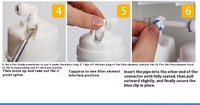 Petit filtre à charbon post T33 avec 1 an de garantie pour un traitement efficace de l'eau