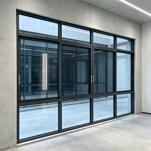 หน้าต่างบานเลื่อนพาโนรามา UPVC ประหยัดพลังงาน Deioux พร้อมแถบซีลกันน้ำ สำหรับโรงแรม ราคาขายส่งจากโรงงานโดยตรง - Product Image 1