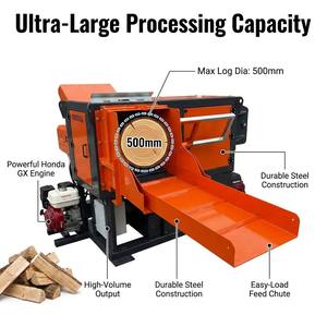 Rima 2026 Fendeuse <span class=keywords><strong>de</strong></span> bûches à lame en X réglable, électrique/essence, 18 tonnes, pour l'Europe - Product Image 1