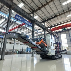 Frantoio Mobile Cingolato per Calcestruzzo e Roccia, Macchina Frantumatrice per Ciottoli in Cina - Product Image 2